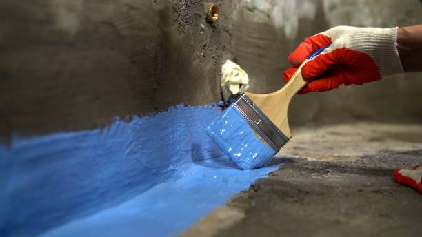 SJ Waterproofing Pros commercial waterproofing team near Budd Lake, NJ
